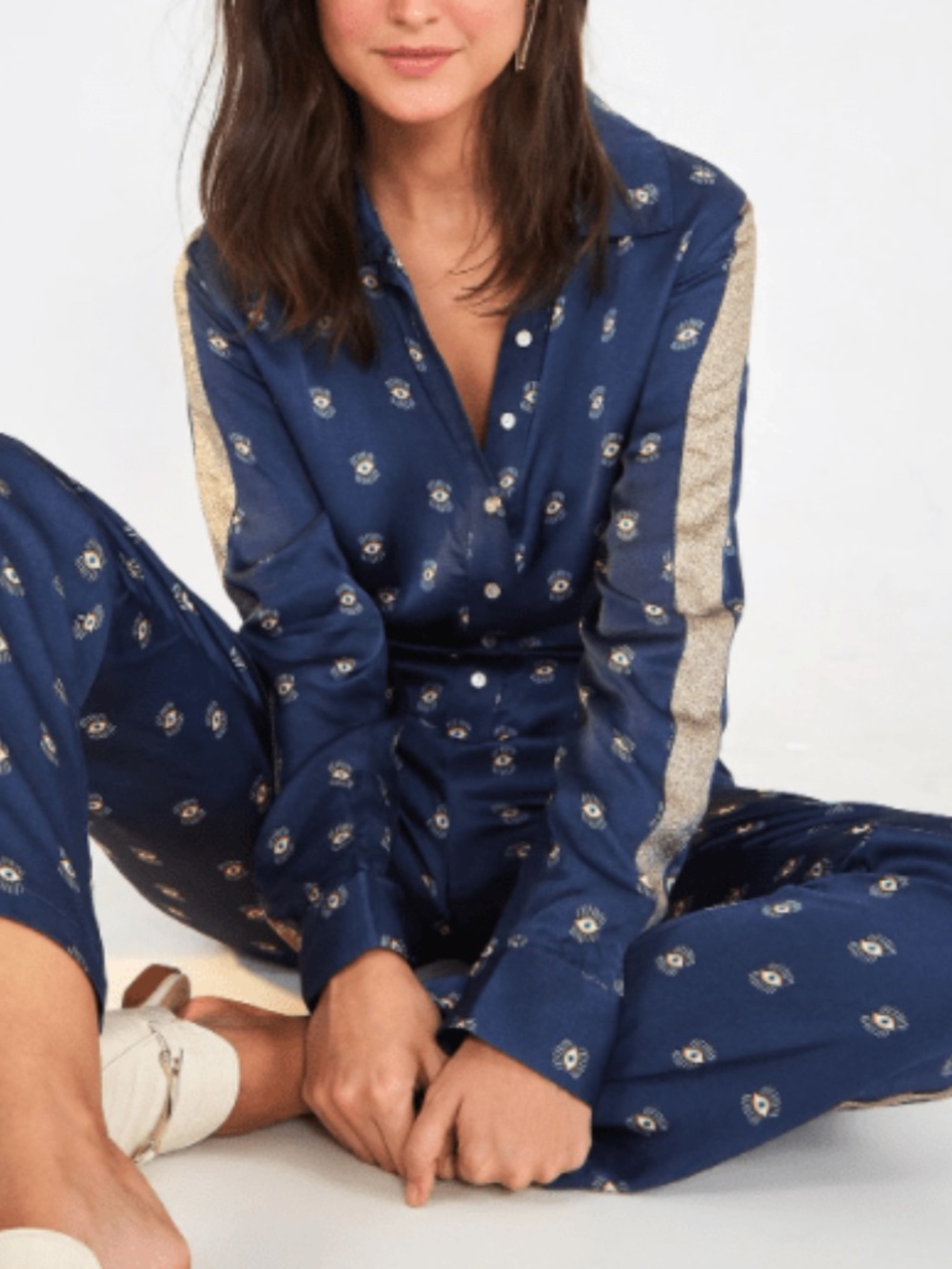 Farm Rio Wink Wink Kimono & Pants Co-ord Set - Picture 13 of 13